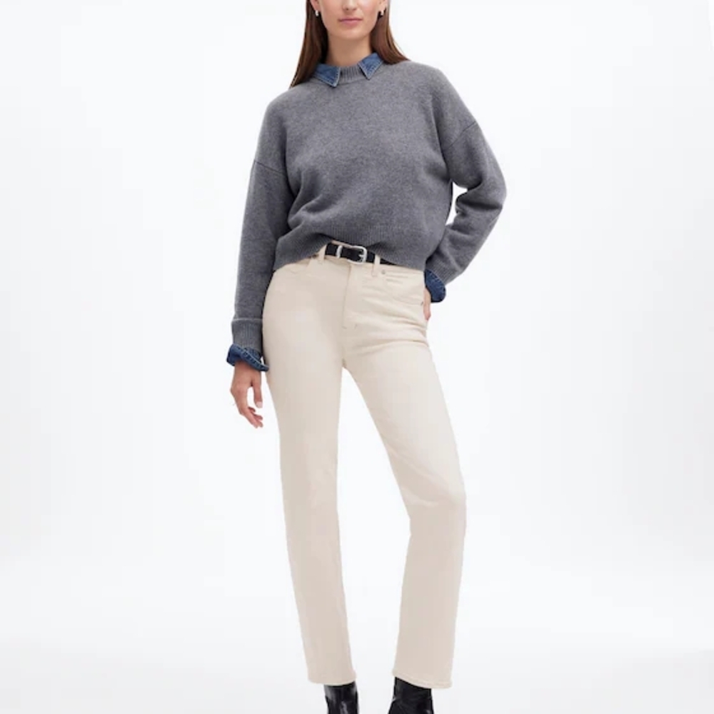 NWOT Madewell 90's Straight - Vintage Canvas 26P